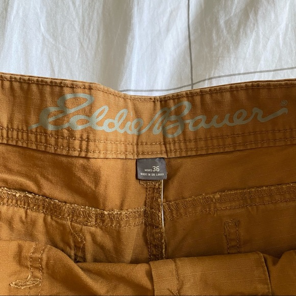 NWT Eddie Bauer Men’s Cargo Shorts - Picture 2 of 4